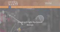 Desktop Screenshot of prodigymusicco.com
